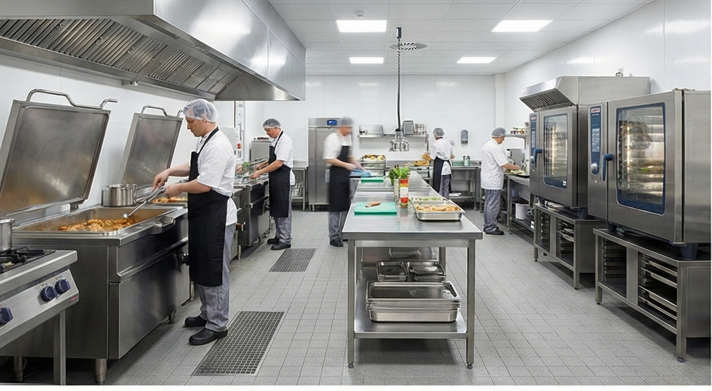 School & Education 3 industrial kitchen school